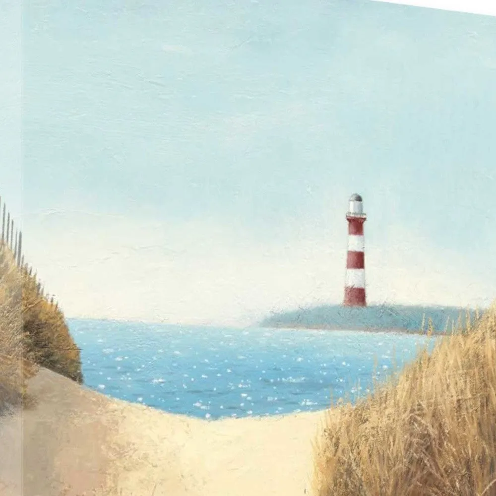 18" Sweet Beach Pathway Giclee Print on Gallery Wrap Canvas Wall Art