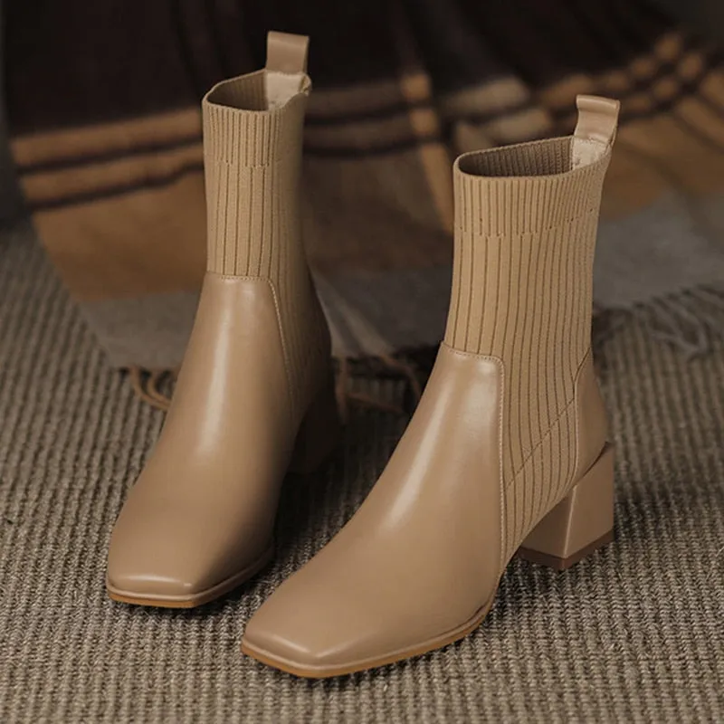 2023 Autumn Winter New Ankle Socks Shoes Women Fashion Large Size 42