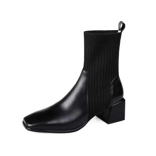 2023 Autumn Winter New Ankle Socks Shoes Women Fashion Large Size 42