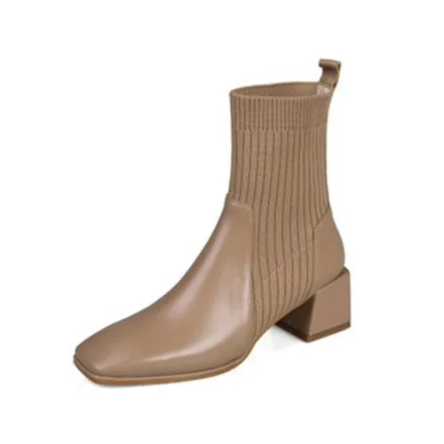 2023 Autumn Winter New Ankle Socks Shoes Women Fashion Large Size 42