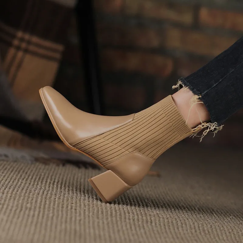 2023 Autumn Winter New Ankle Socks Shoes Women Fashion Large Size 42