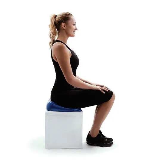 66fit Inflatable Wedge Cushion & Pump