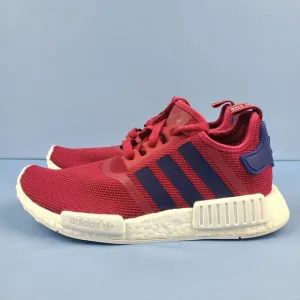 Adidas Kids Sneakers GS Size 7 NMD_R1 J Raspberry Blue Unity Pink Shoes S80205
