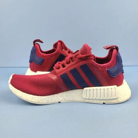 Adidas Kids Sneakers GS Size 7 NMD_R1 J Raspberry Blue Unity Pink Shoes S80205