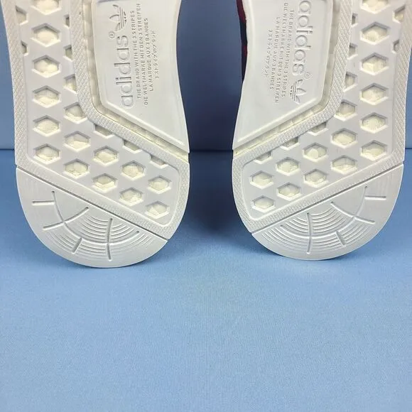 Adidas Kids Sneakers GS Size 7 NMD_R1 J Raspberry Blue Unity Pink Shoes S80205