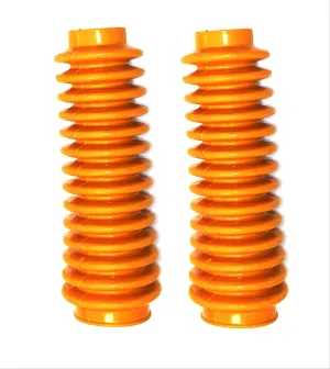 Aftermarket Orange Shock Absorber Boot Cover 2-Pack, JSP Brand Replaces 87172