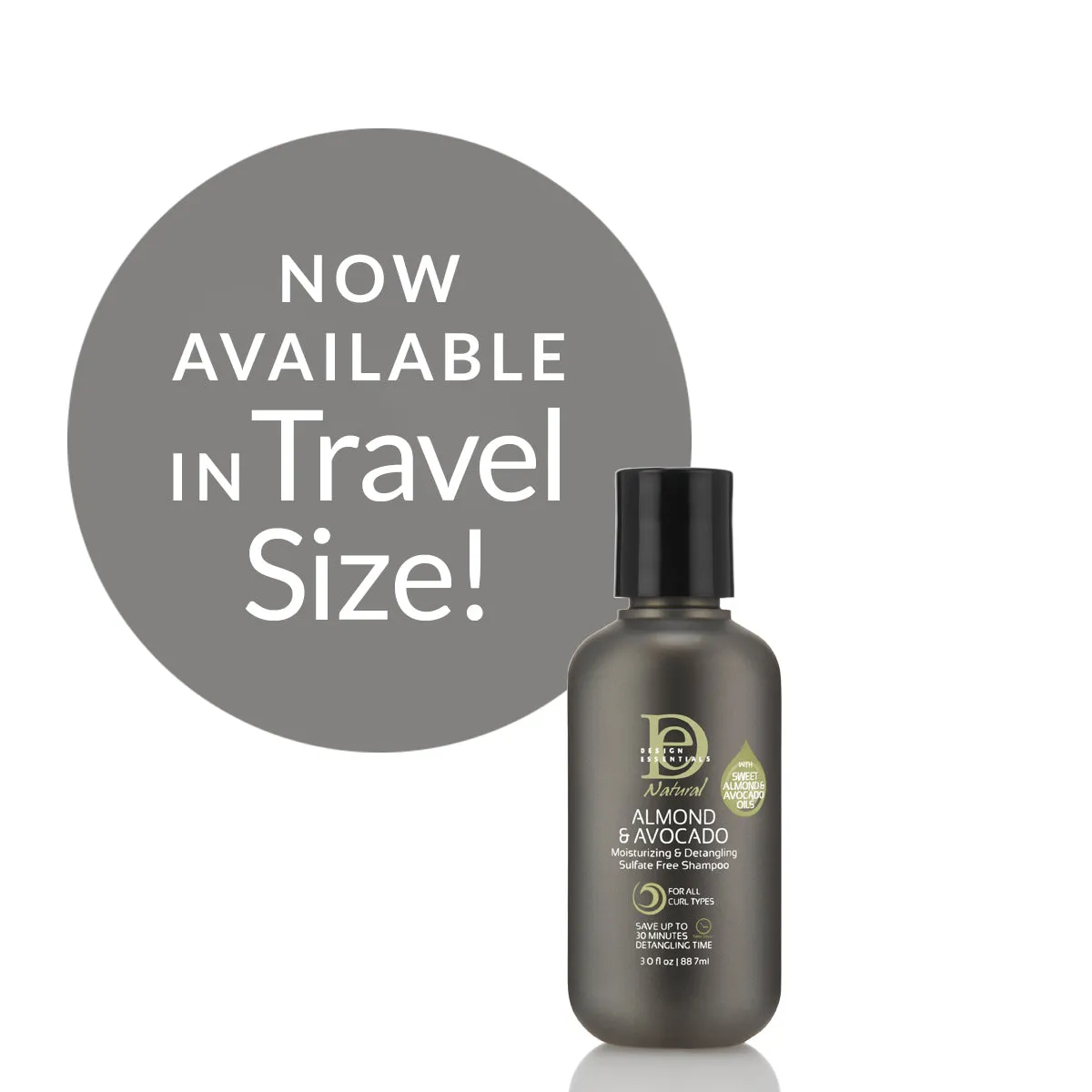 ALMOND & AVOCADO MOISTURIZING & DETANGLING SULFATE-FREE SHAMPOO