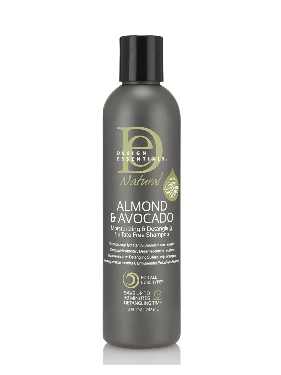 ALMOND & AVOCADO MOISTURIZING & DETANGLING SULFATE-FREE SHAMPOO