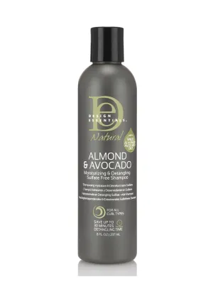 ALMOND & AVOCADO MOISTURIZING & DETANGLING SULFATE-FREE SHAMPOO