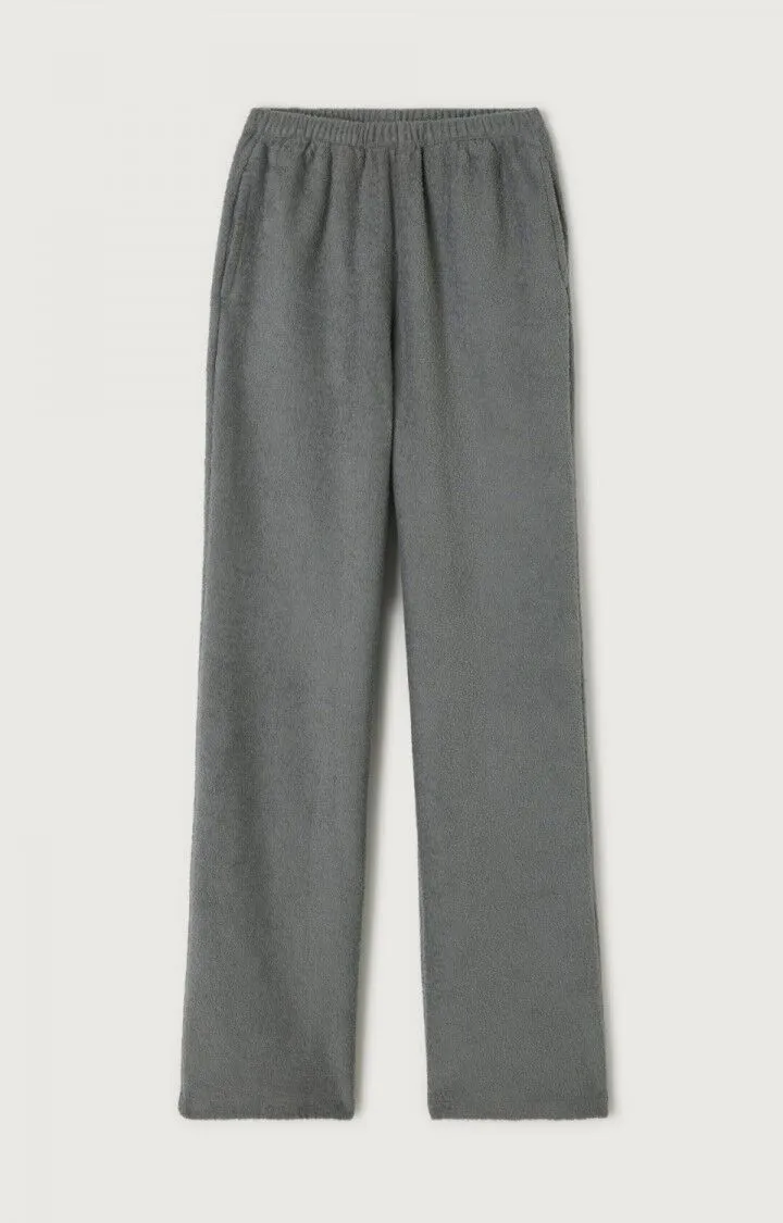 American Vintage - Boby Park Straight Long Joggers (Metal)
