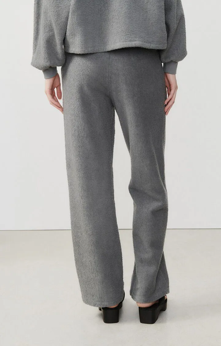 American Vintage - Boby Park Straight Long Joggers (Metal)
