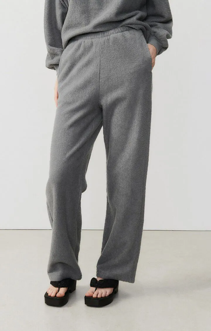 American Vintage - Boby Park Straight Long Joggers (Metal)