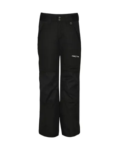 Arctix Youth Reinforced Snow Pant, Black