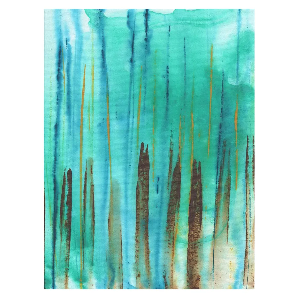 Beach Fence Canvas Reproduction