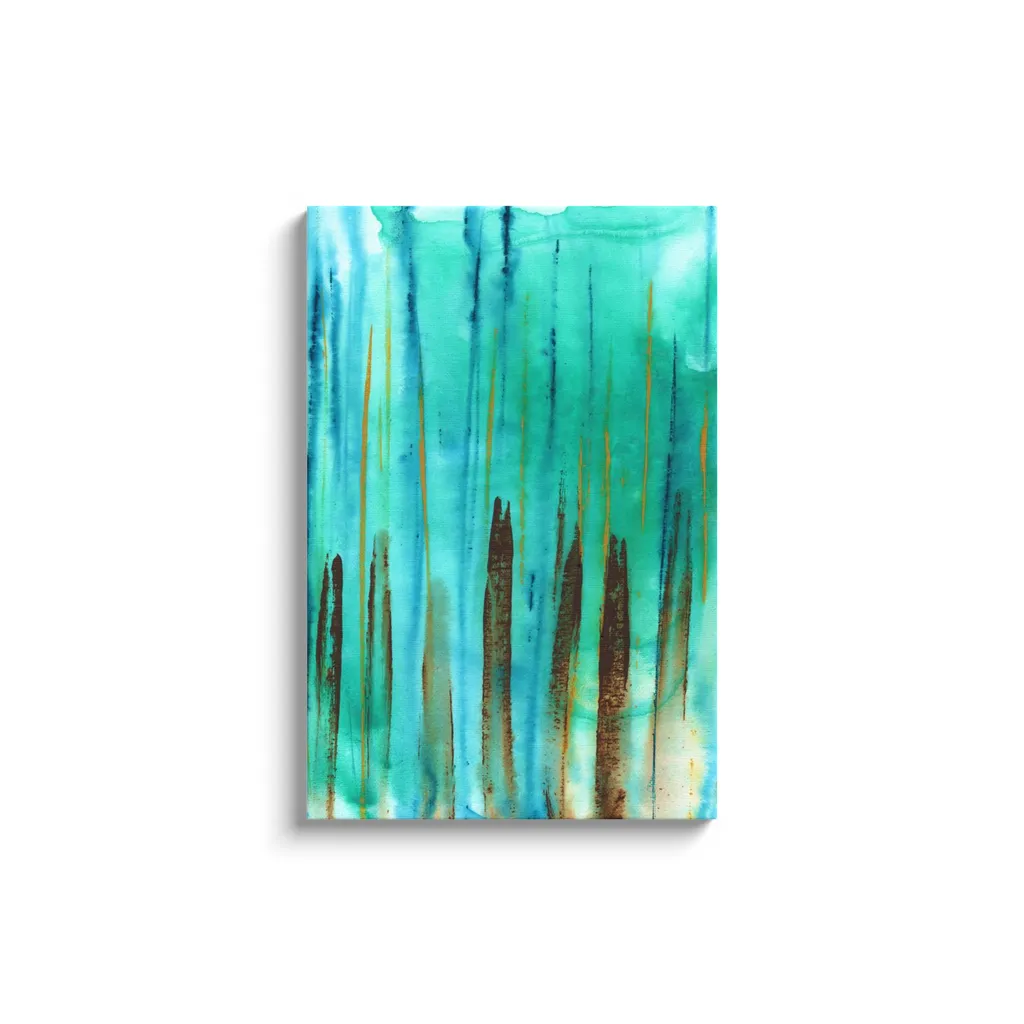 Beach Fence Canvas Reproduction