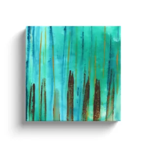 Beach Fence Canvas Reproduction