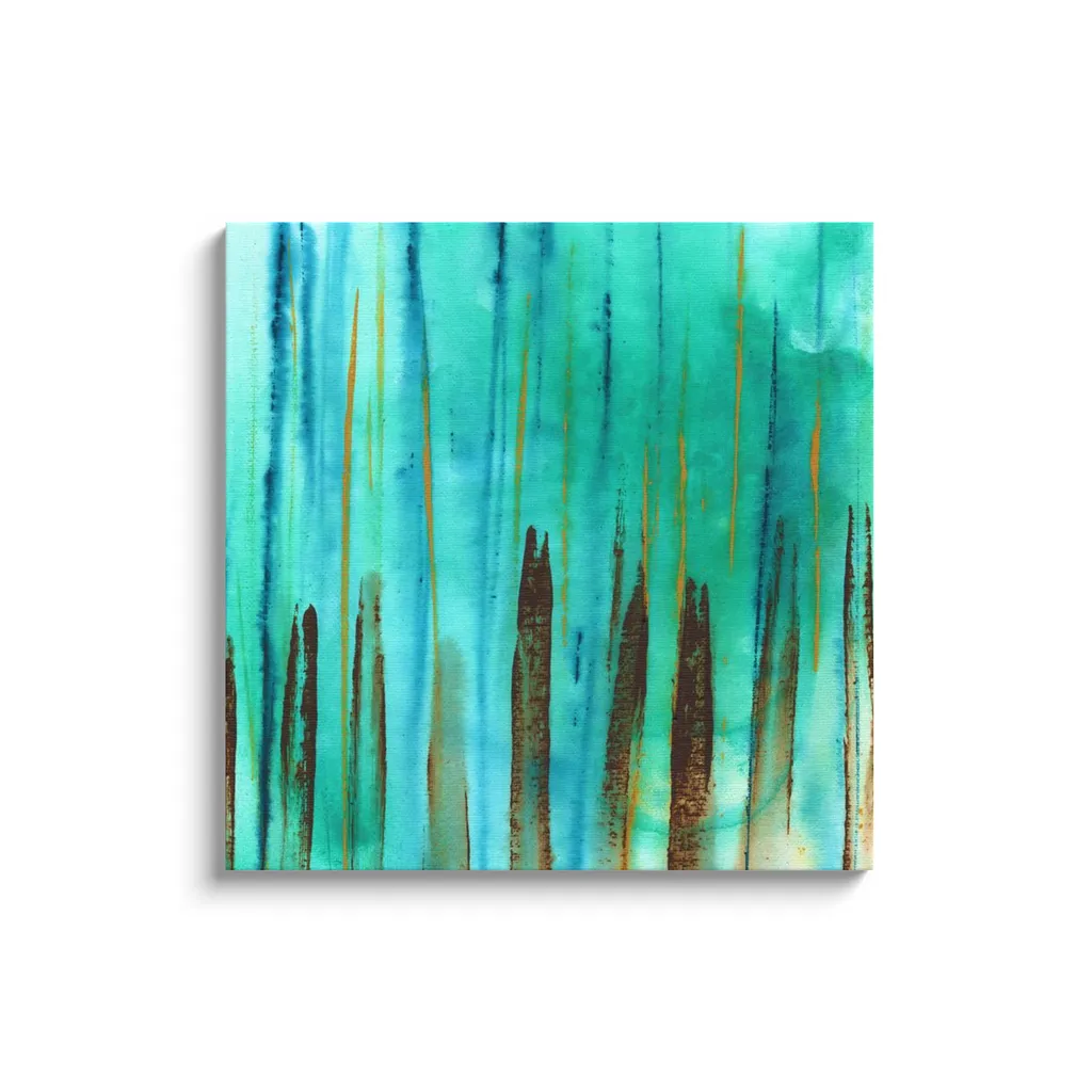 Beach Fence Canvas Reproduction