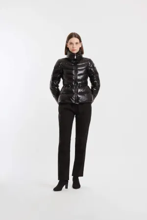 Black Relaxed Waterproof Snow Pants