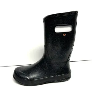 Bogs Girls Rain Boots Glitter Black Size US6 M Big Kid