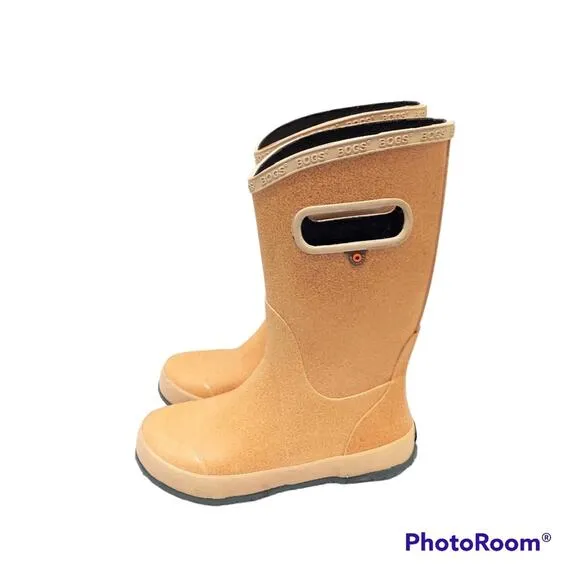 Bogs K RNBT Glitter Rain Boots Youth Size 3