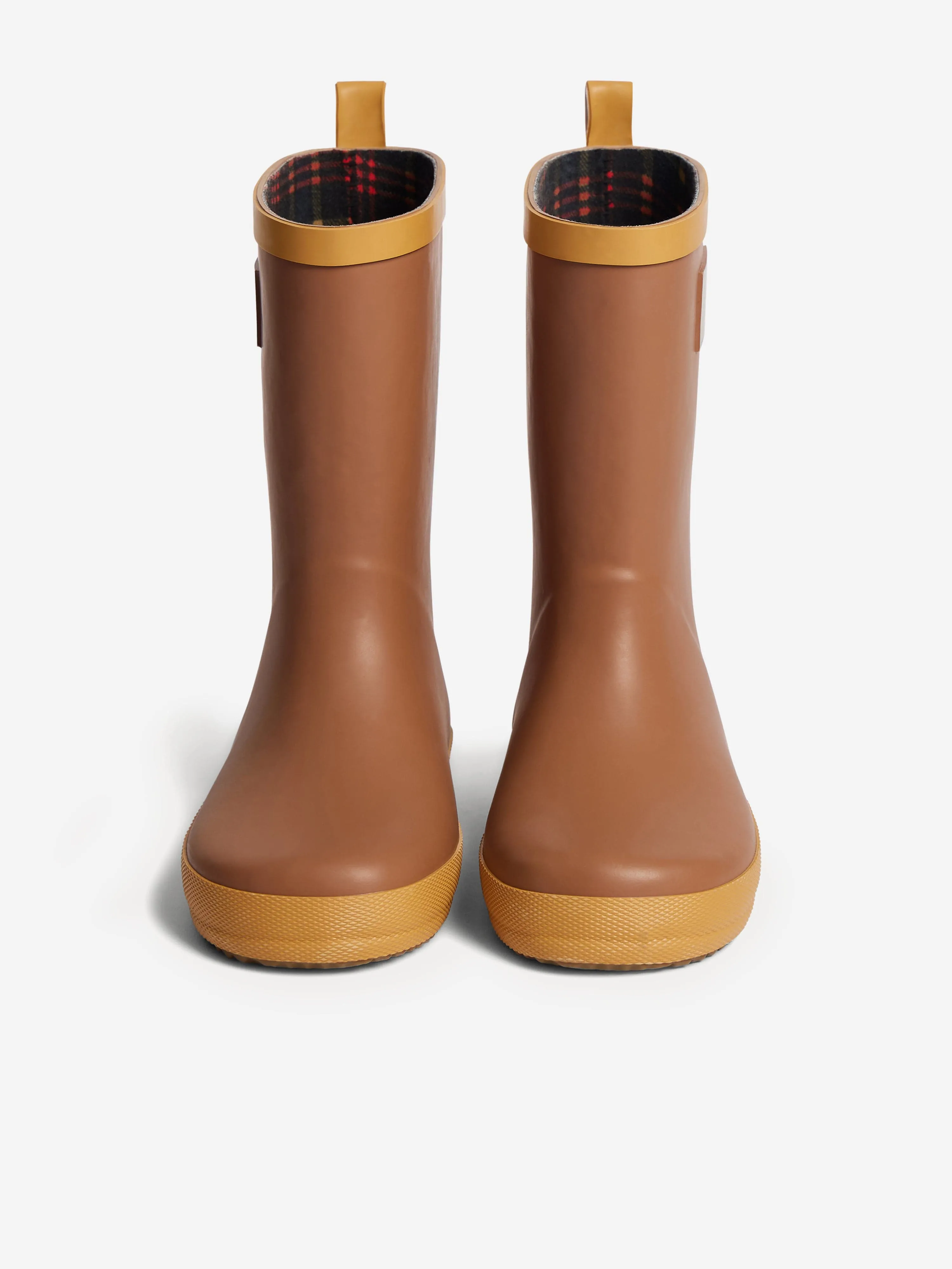 Bonpoint Girls Gilles Rain Boots in Brown