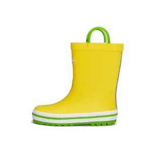 Boy&Girl Rain Boots Waterproof Yellow - KomForme