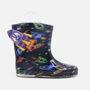 BOYS CASUAL SLIP-ON RAIN BOOT