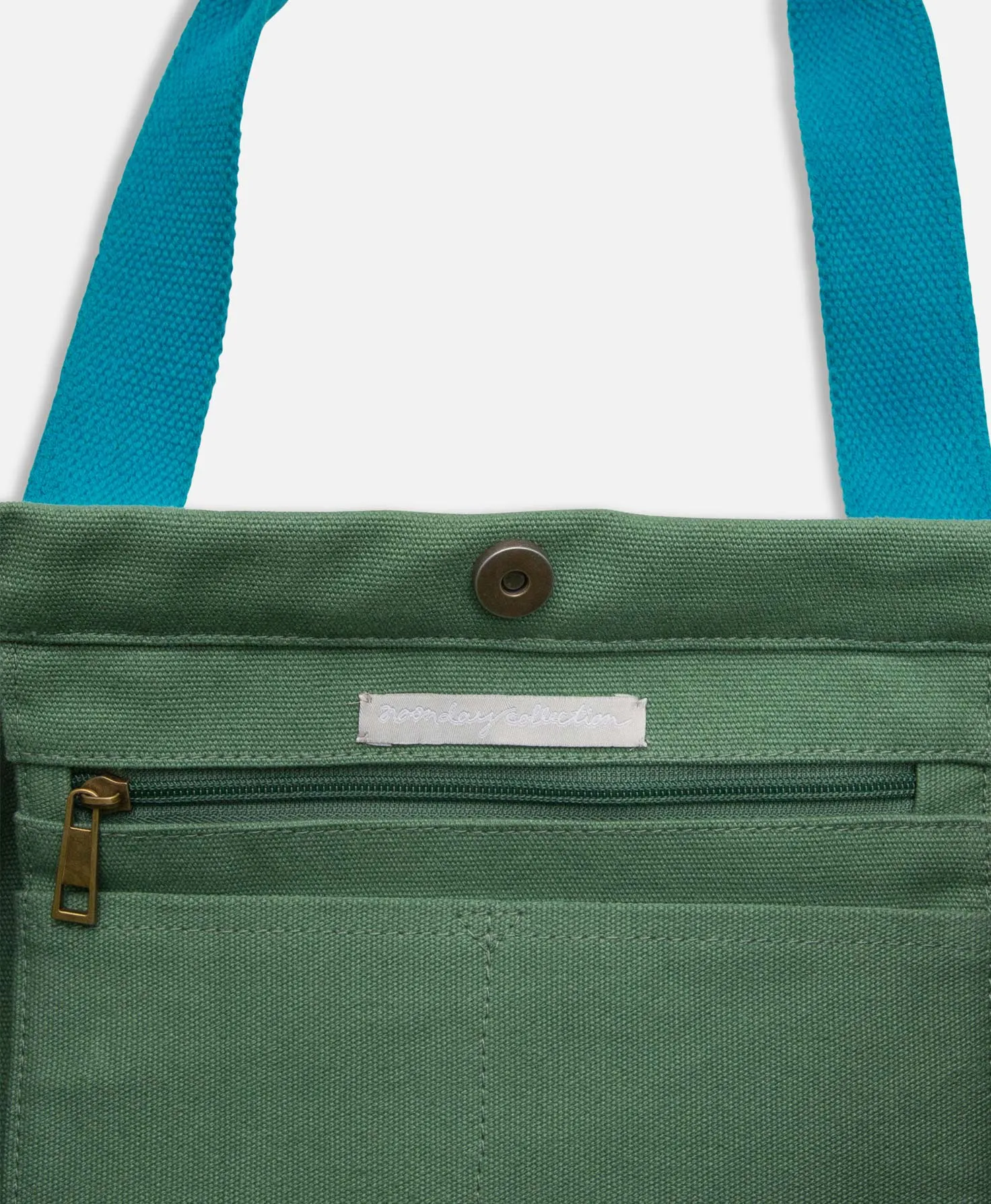 Canvas Colorblock Carryall