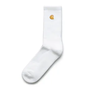 Chase Socks | White