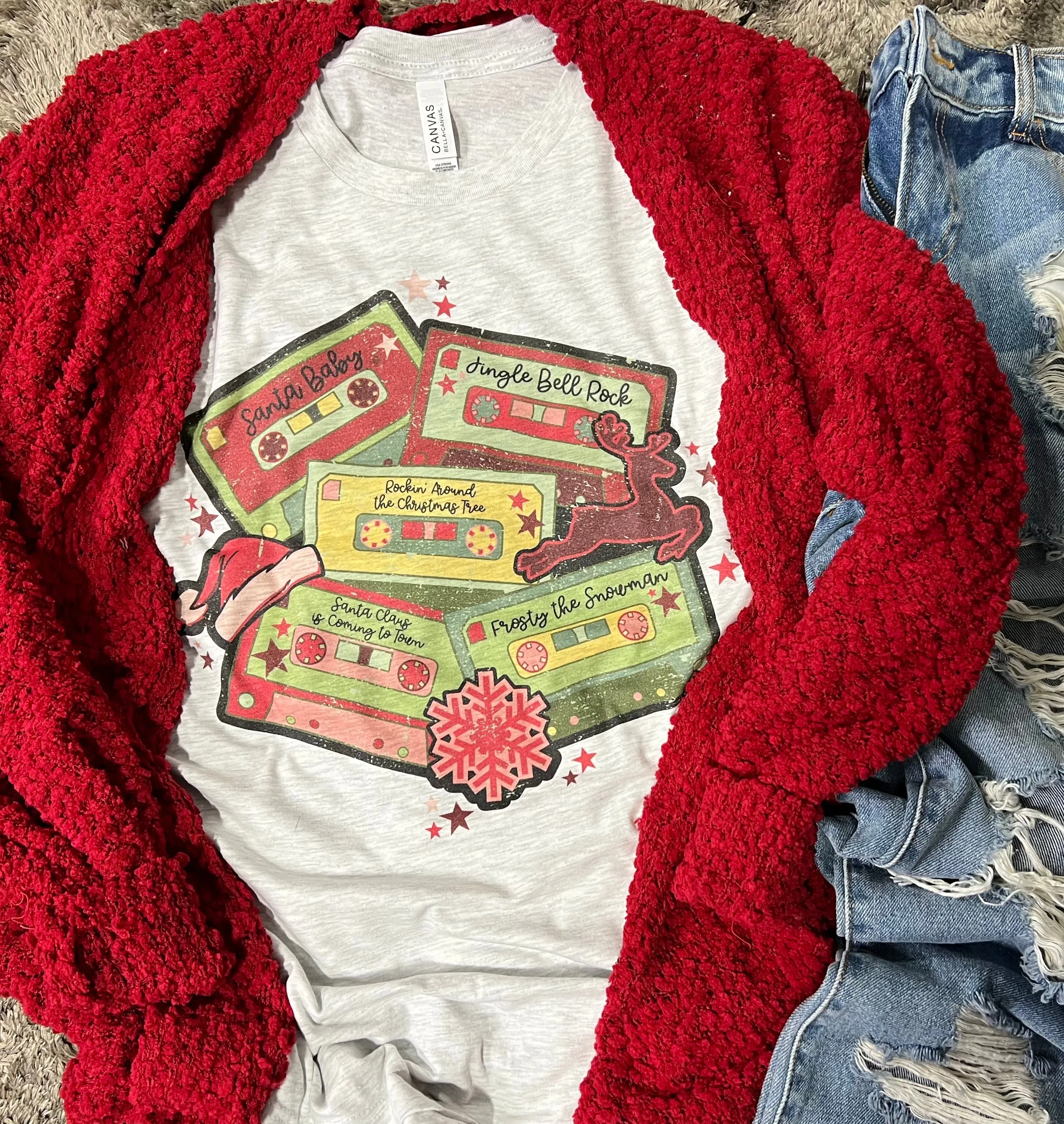 Christmas Mix Tape Tee - RTS