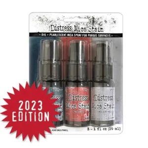 Christmas set 5 Distress Mica Stain by Tim Holtz