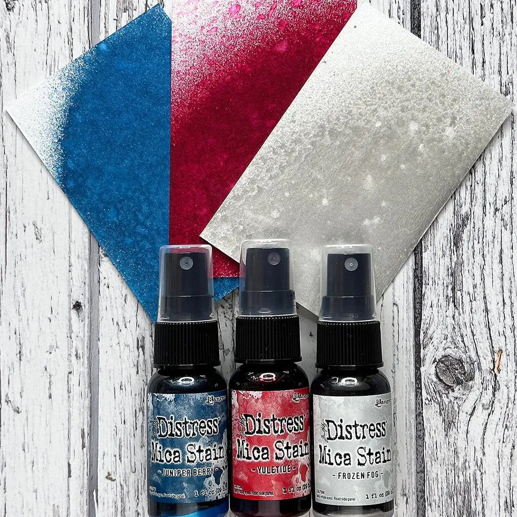 Christmas set 5 Distress Mica Stain by Tim Holtz