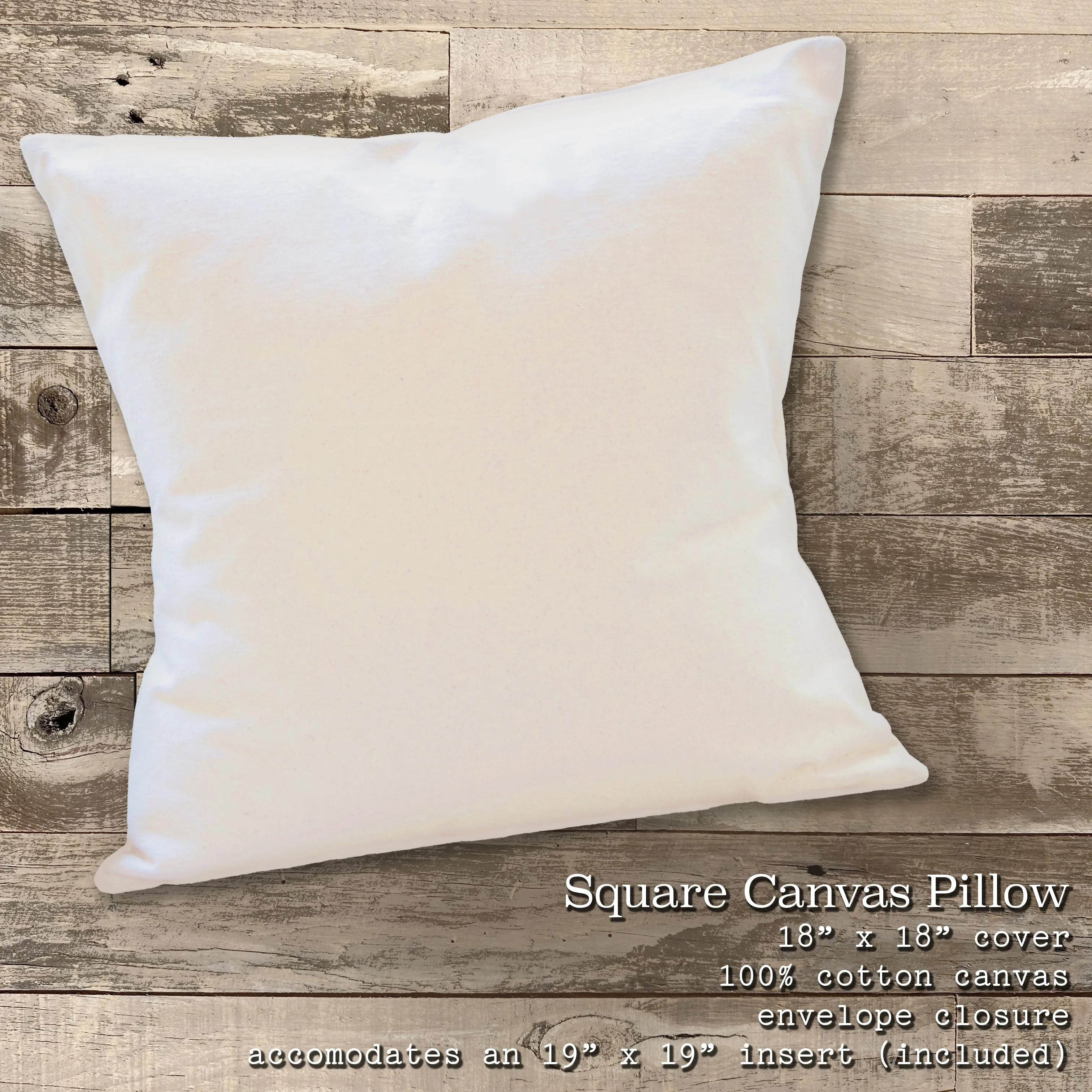 Colorful Seahorse - Square Canvas Pillow