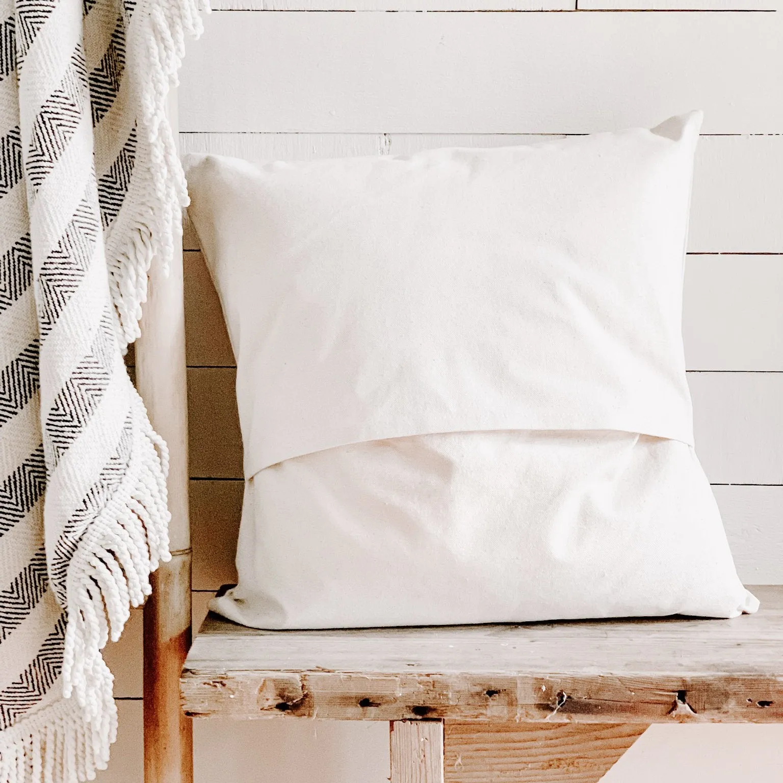 Colorful Seahorse - Square Canvas Pillow