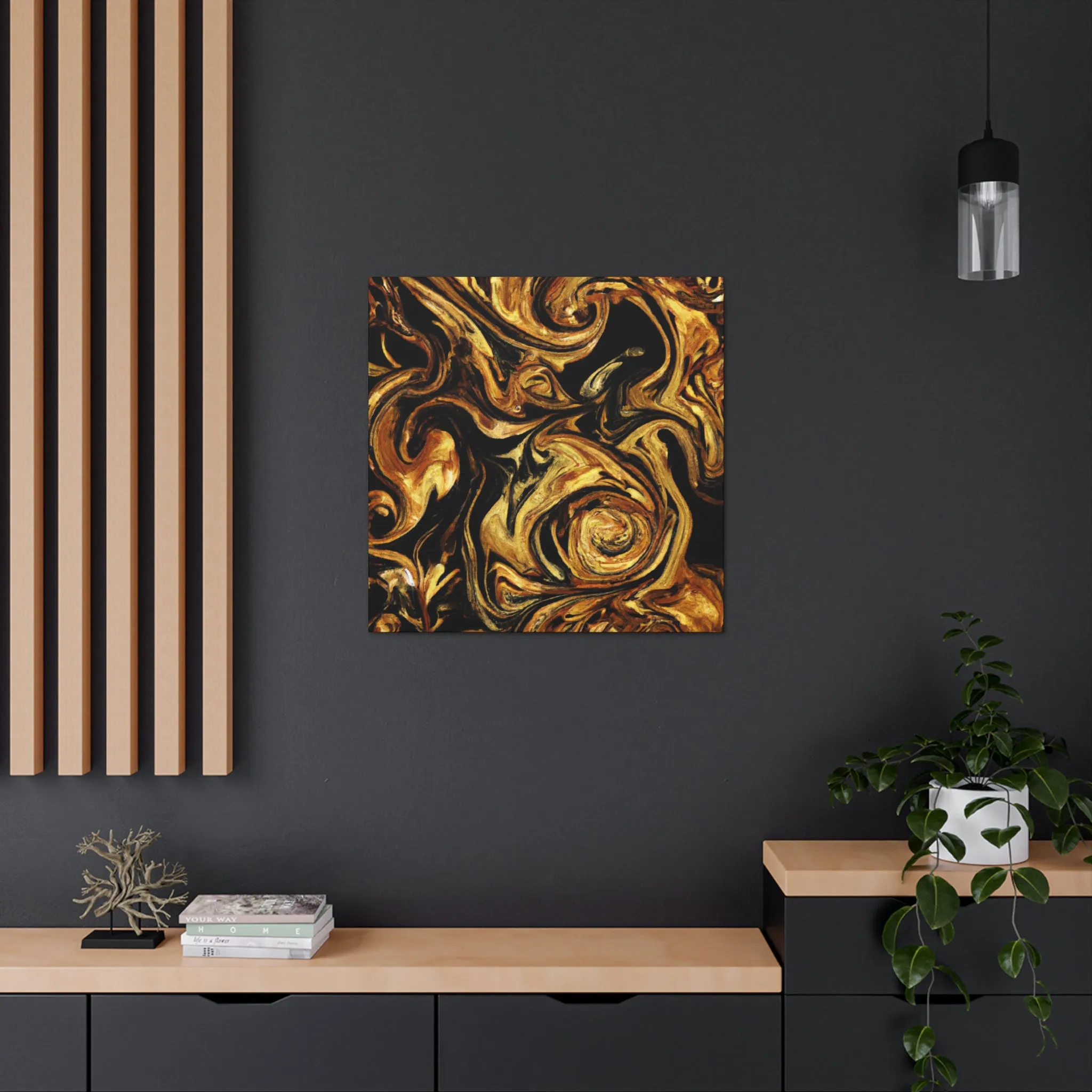 Colorful Splatter Vision - Canvas