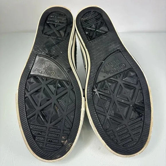 Converse Lux Hidden Wedge Gray Suede Lace Up Sneakers Size 6