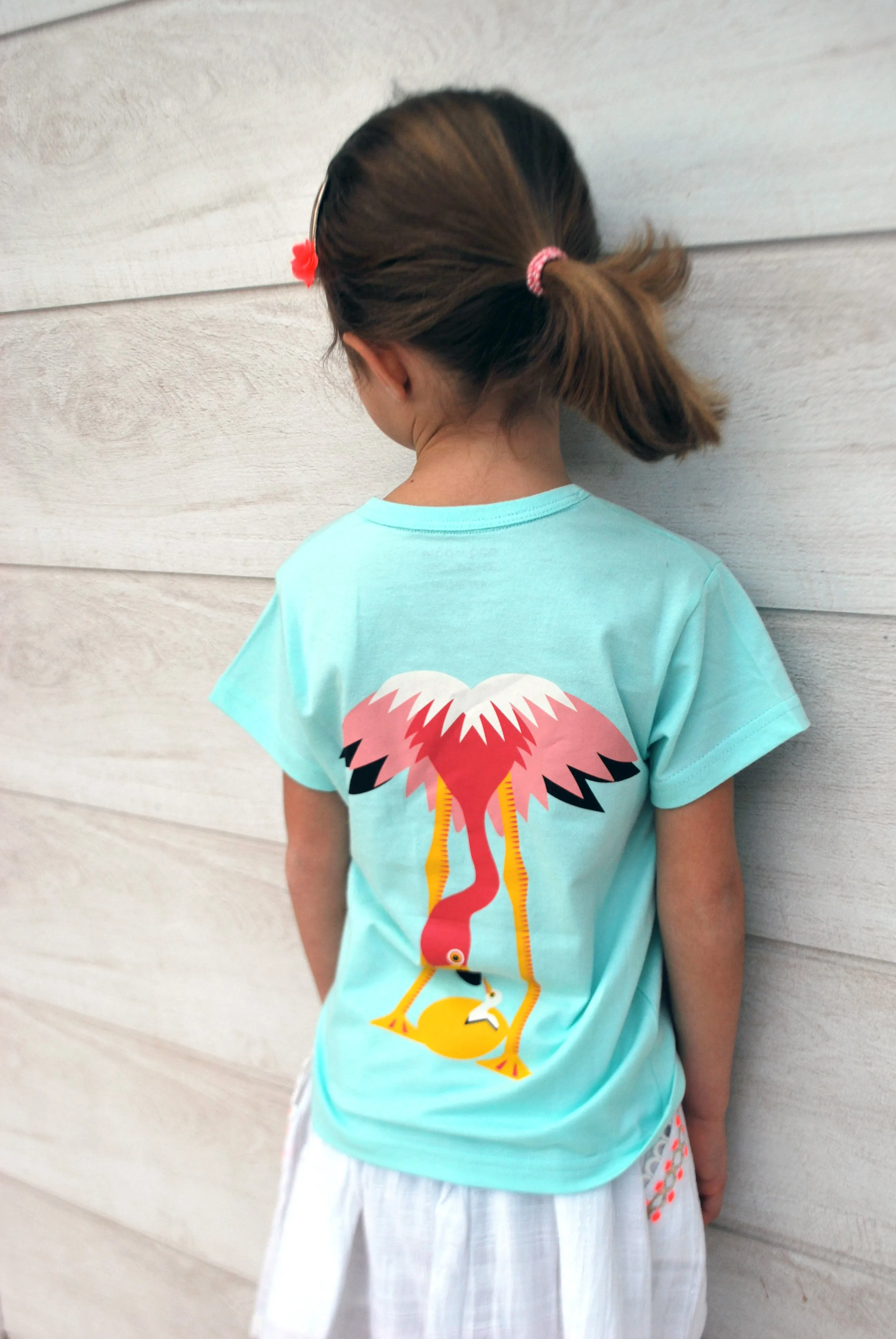Coq en Pâte Kids T-Shirt (Flamingo)
