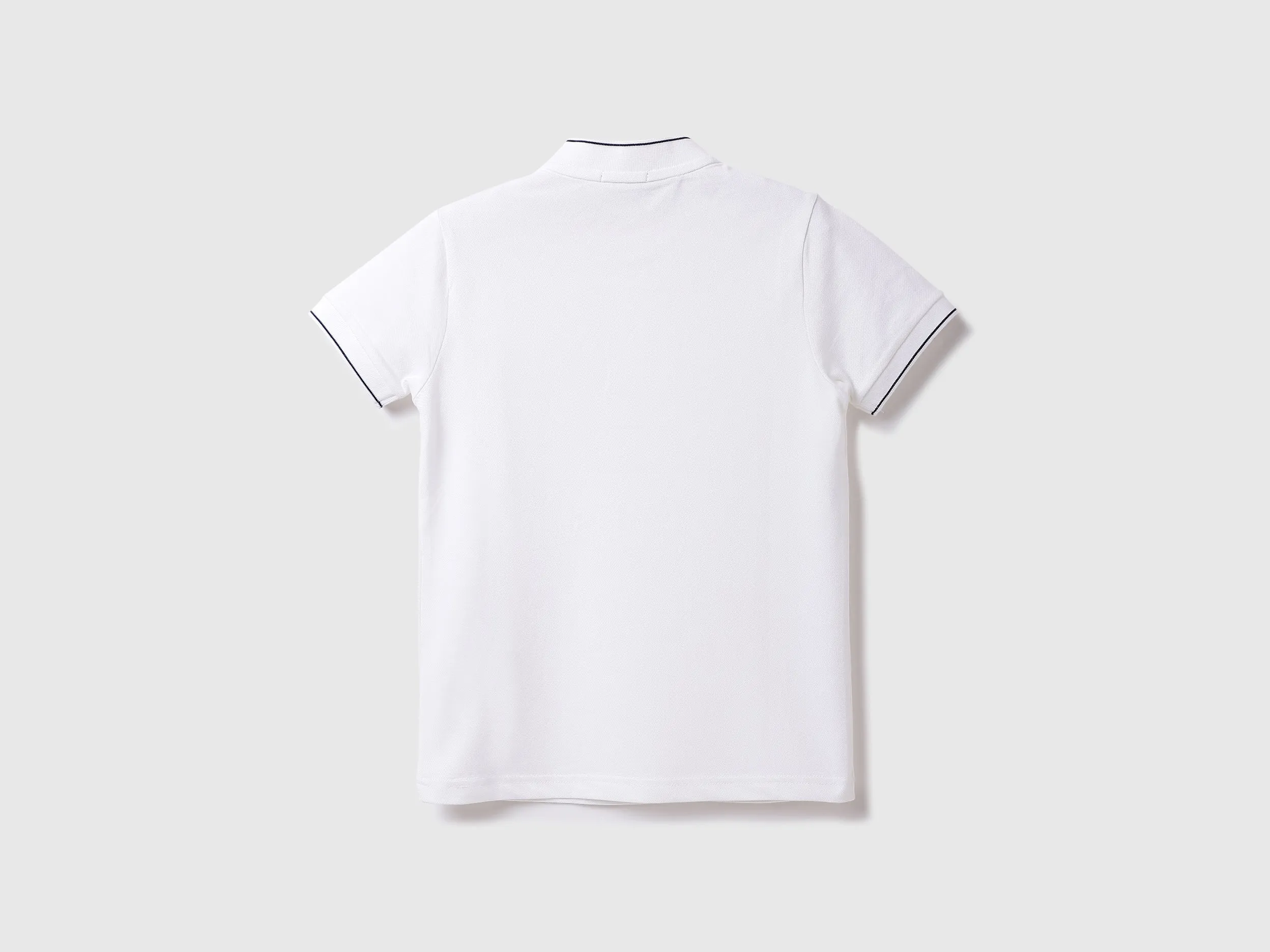 Cotton Blend Solid Polo Neck Boys T-shirts