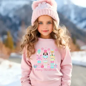 Countryside Cottage Kid Nutcracker Sweatshirt