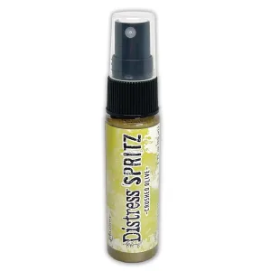 Crushed Olive Distress Spritz Tim Holtz