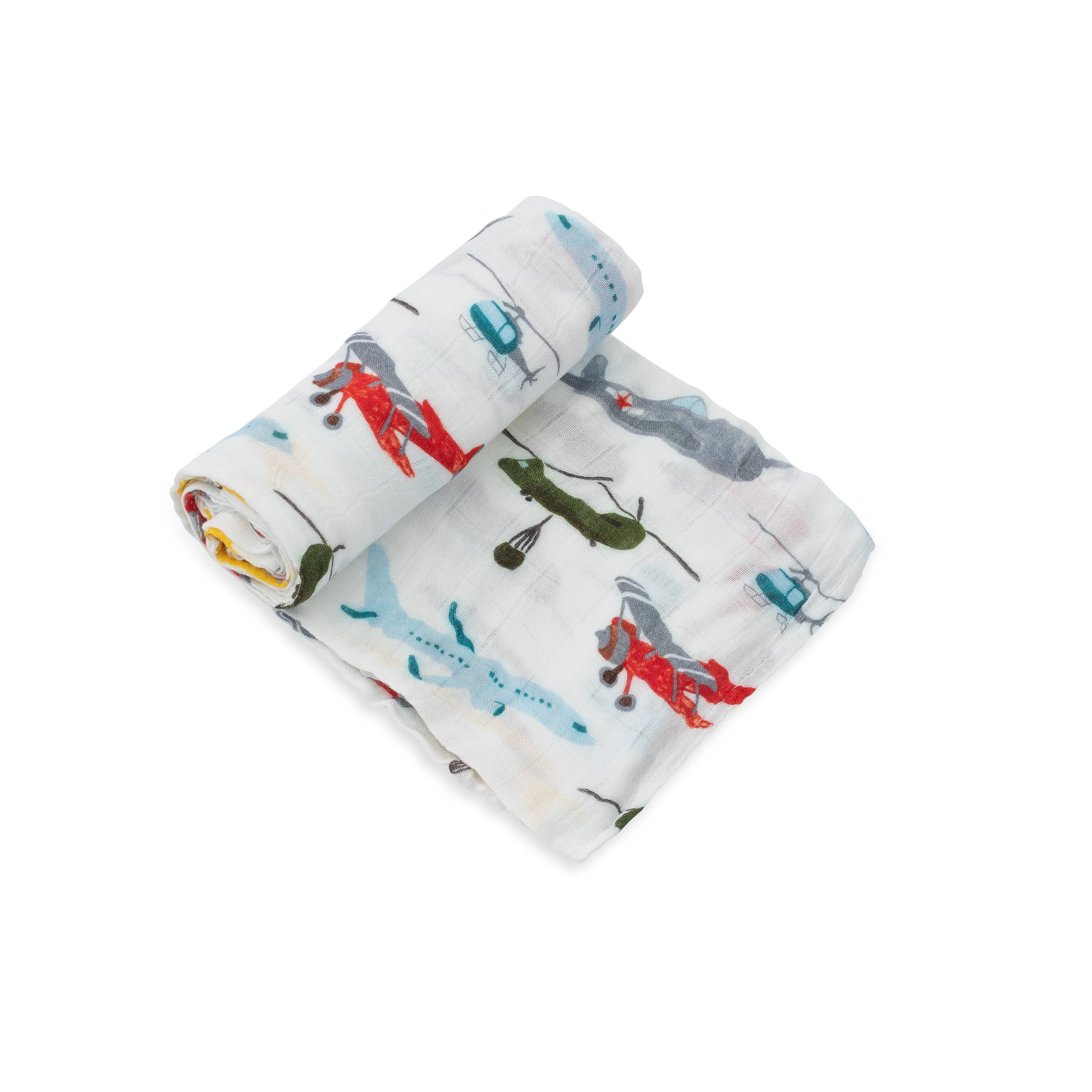 Deluxe Muslin Swaddle Blanket - Air Show