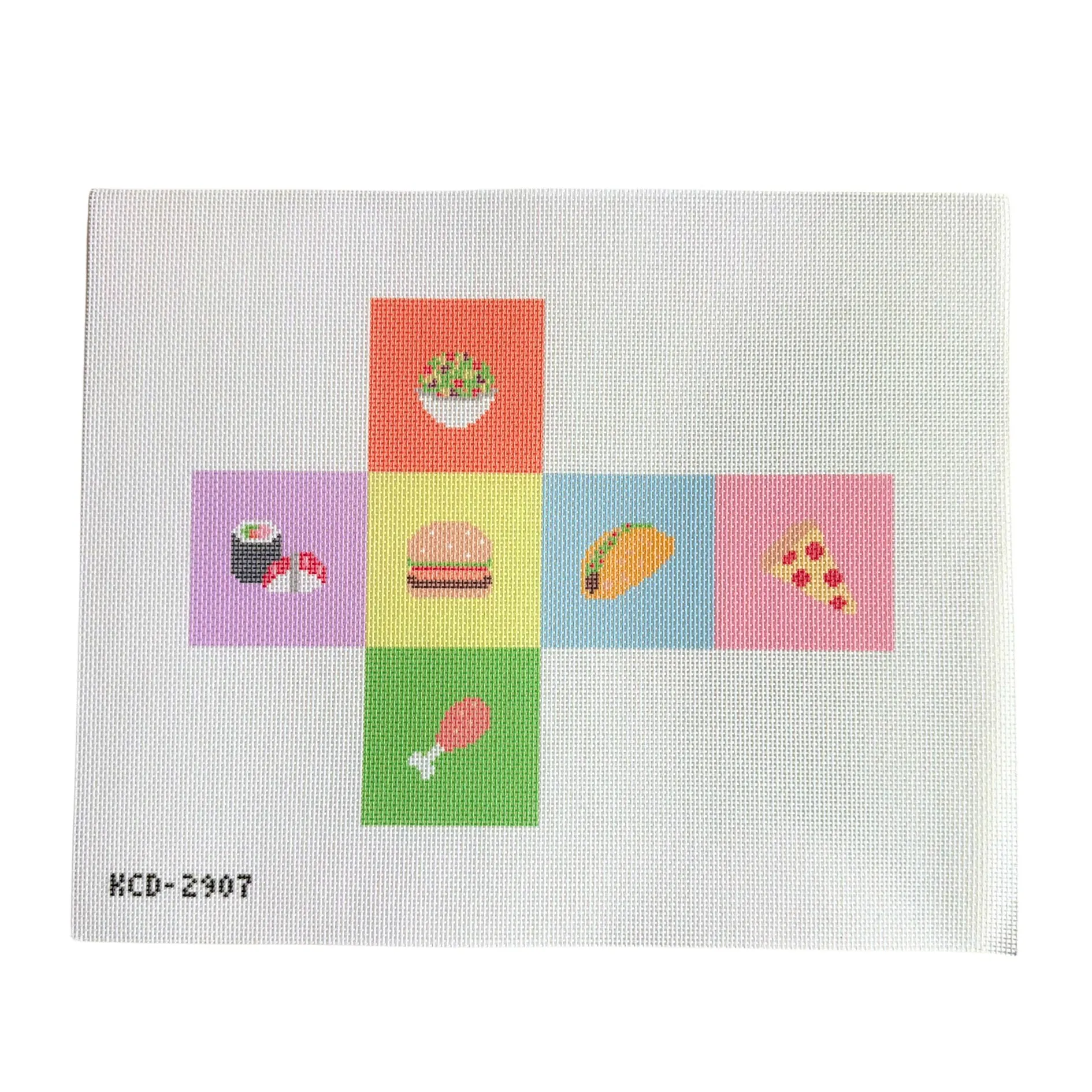 Dinner Cube Printed Canvas