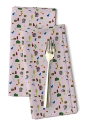 Dinner Napkins <br/> The Great Mother, Rose Quartz