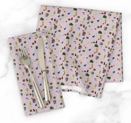 Dinner Napkins <br/> The Great Mother, Rose Quartz