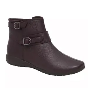 EASY SPIRIT Women’s Aurelia Booties Dark Brown Sz 5.5