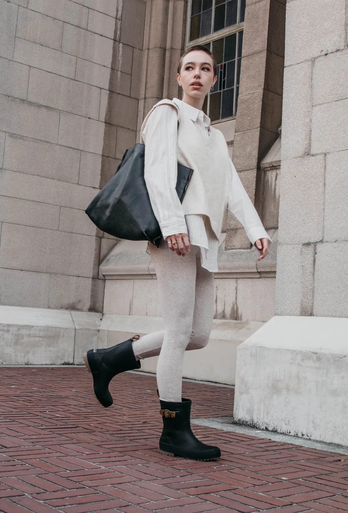 EVERYDAY MID RAIN BOOT - BLACK