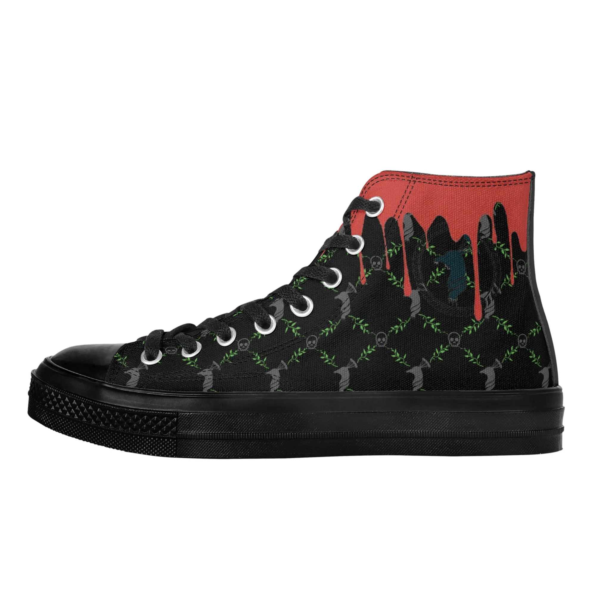 FCS CnS Classic Black High Top Canvas Shoes