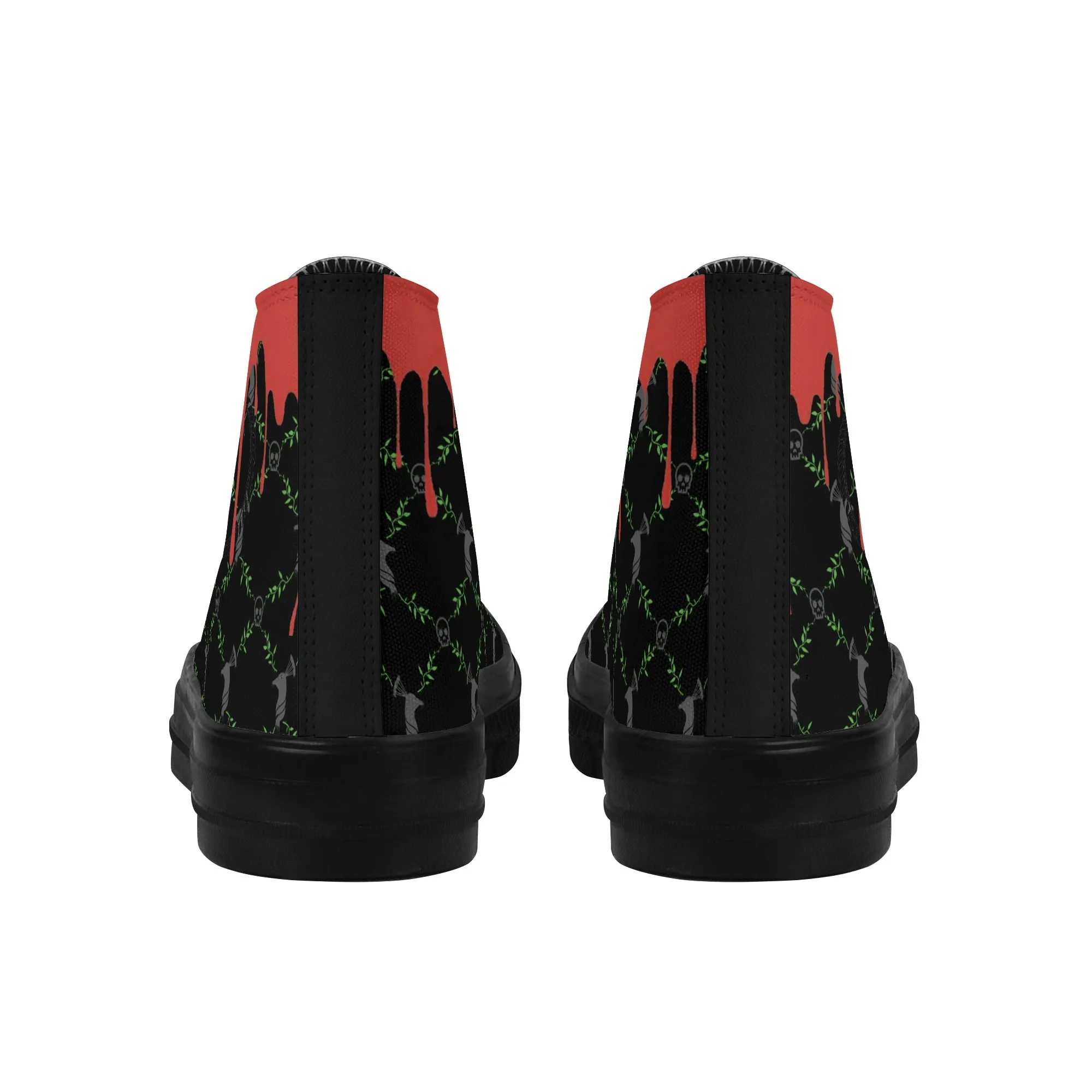 FCS CnS Classic Black High Top Canvas Shoes