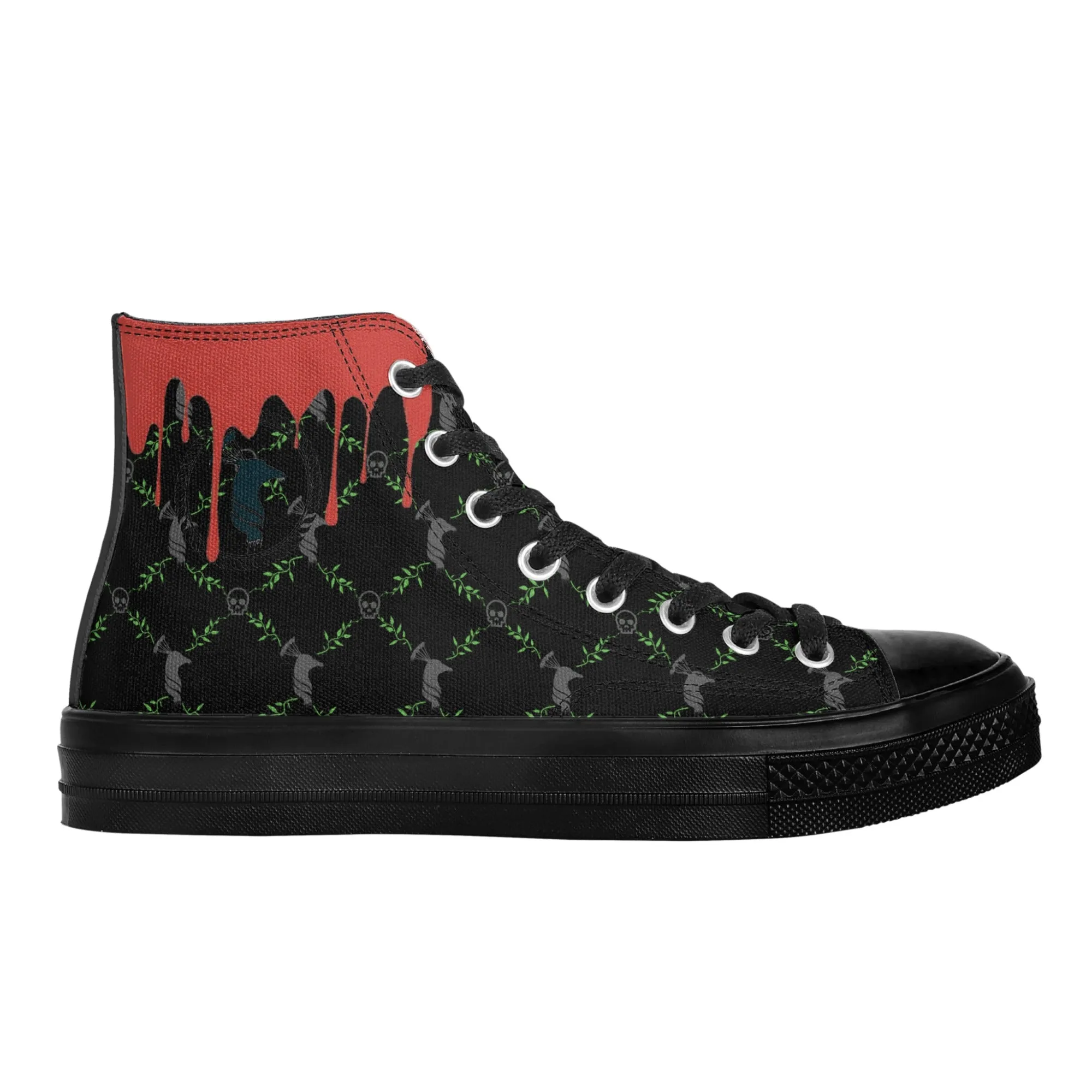 FCS CnS Classic Black High Top Canvas Shoes