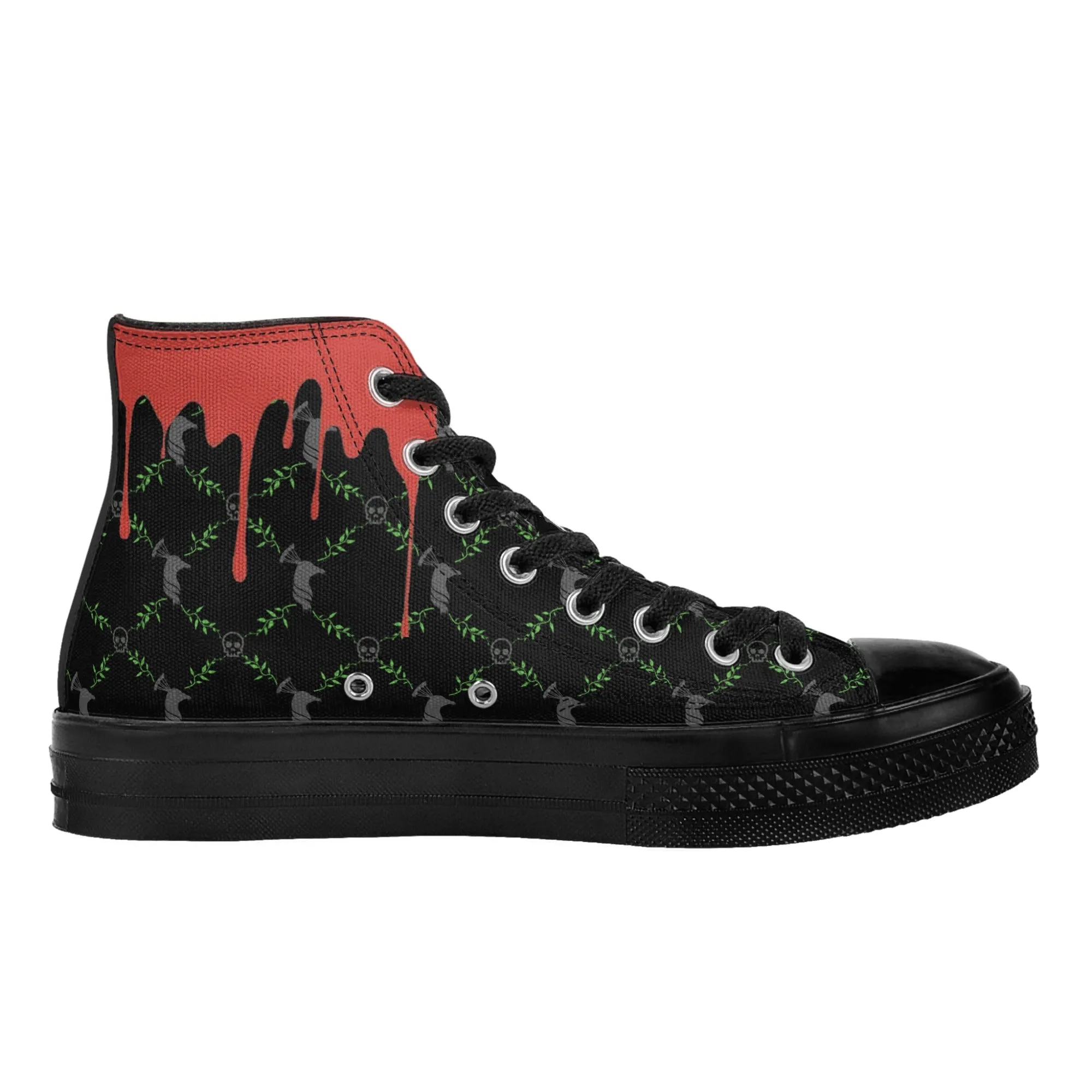 FCS CnS Classic Black High Top Canvas Shoes